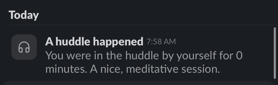 I feel like #Zoom is being sarcastic with me 😅