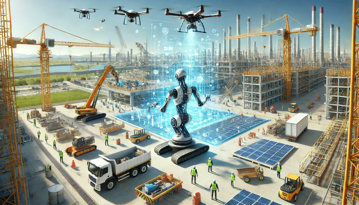 GKVinoth's tweet photo. AI in Construction: The Future is Now
AI is transforming construction, driving efficiency, safety, and sustainability.
Smarter Project Management: Predictive analytics to reduce delays.

#part1
#ConstructionAI #Innovation #SmartBuilding https://t.co/KgtXzFay3J