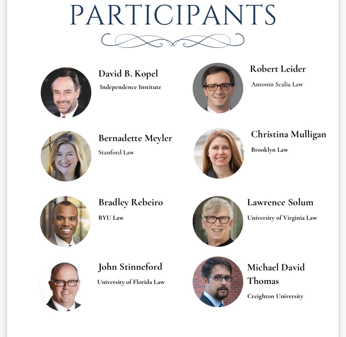 Very happy to be attending this years Salmon P Chase Colloquium, where participants will discuss the Enforceability of Natural Law and Natural Rights. 
 
Thanks to <a href="/shbarclay/">Stephanie Hall Barclay</a> <a href="/RandyEBarnett/">Randy Barnett</a> <a href="/GUConstitution/">Constitution Center</a> for organising!