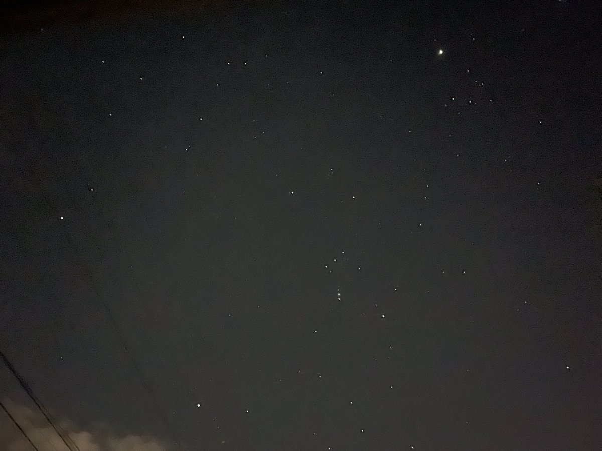 Toku_aimer86's tweet photo. 星が良く見えた🤩 https://t.co/nHUkTLvE0k