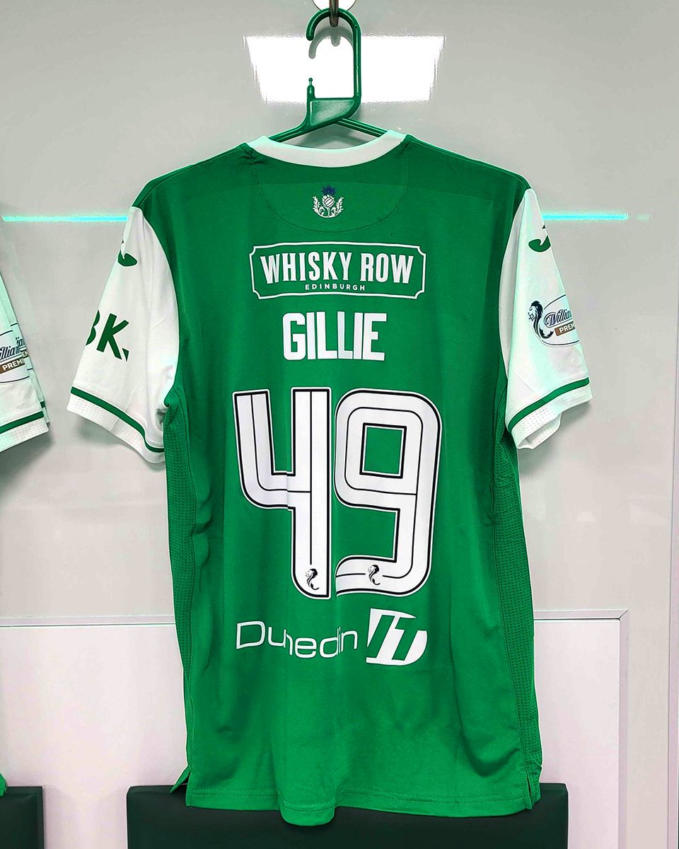 A memorable moment for 16-year-old Lewis Gillie as he’s named on the bench for today’s Scottish Cup game! 💚