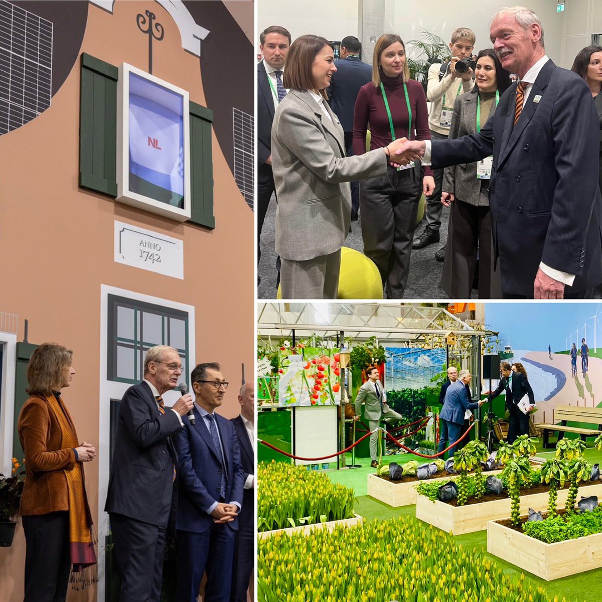 fduijn's tweet photo. The #GruneWoche is an important fair for international agriculture and horticulture. 

The Netherlands shares knowledge and expertise. 

Minister Jean Rummenie gladly met his 🇲🇩counterpart Ludmila Catlabuga to express continued 🇳🇱 support for Moldova’s path towards Europe. https://t.co/qrhGAhuD1x