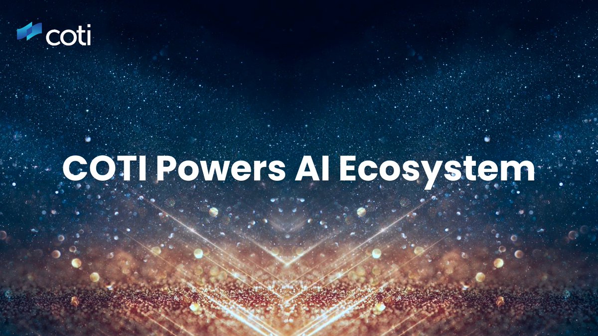 COTInetwork's tweet image. COTI is driving the convergence of AI &amp;amp; Web3.
From AI agents to predictive analytics and threat detection—privacy is foundational to unlocking transformative Web3 applications.
COTI&apos;s growing AI ecosystem is leading the way. 
Learn more 👉 cotinetwork.medium.com/coti-powers-ai…
$COTI
🧵1/8