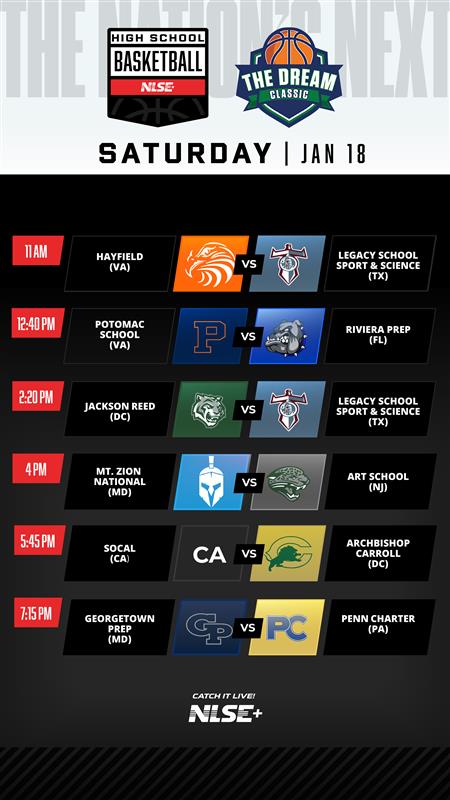 Next Level Sports & Entertainment (@nlsetv) on Twitter photo The start of Day 2⃣ of the #DreamClassic 🏆 is on the way!
Follow us all day for all scores, highlights and interviews. First tip at 11 AM EST 🏀
<a href="/osbang4/">Osman Bangura 🇸🇱🇸🇱</a> The start of Day 2⃣ of the #DreamClassic 🏆 is on the way!
Follow us all day for all scores, highlights and interviews. First tip at 11 AM EST 🏀
<a href="/osbang4/">Osman Bangura 🇸🇱🇸🇱</a>