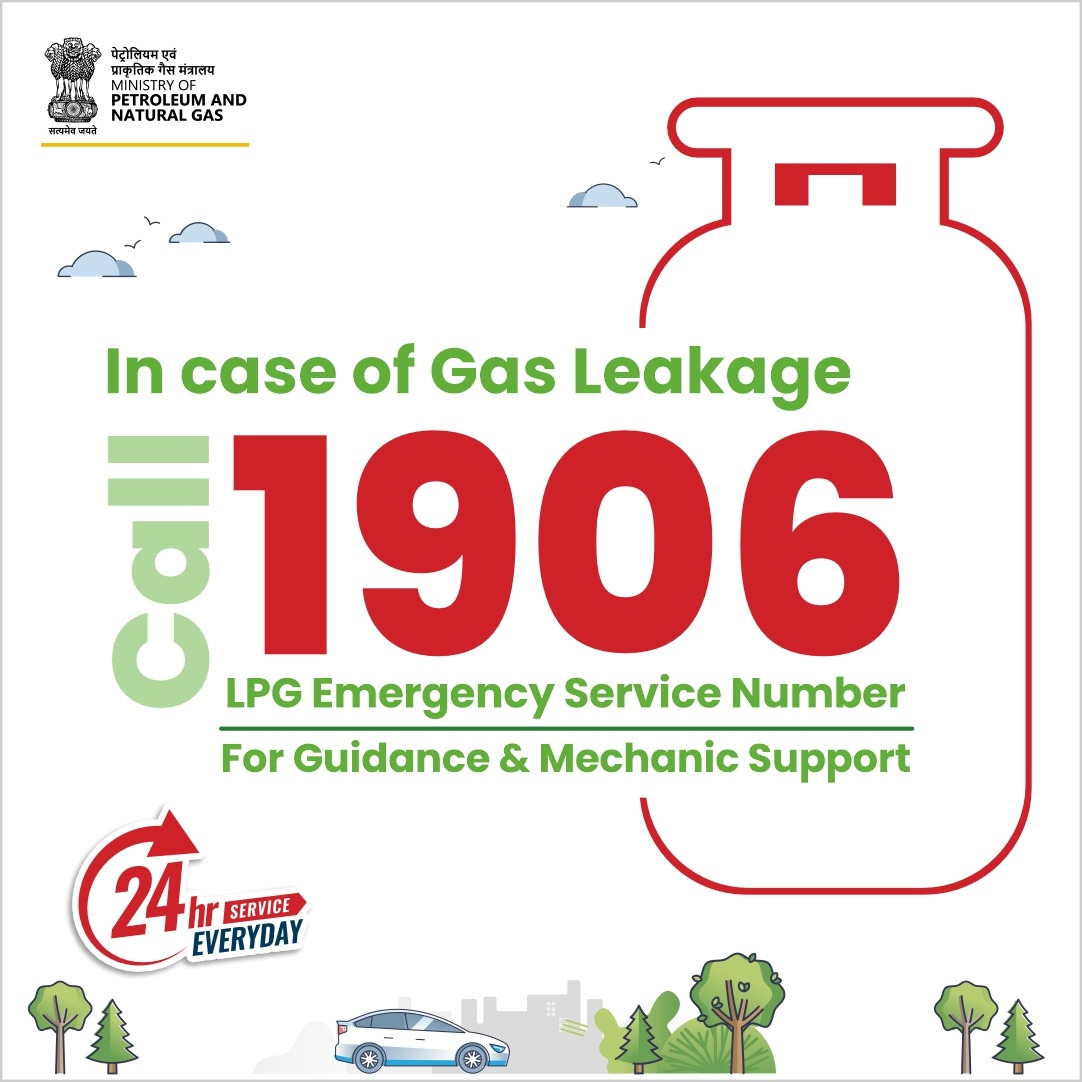 PetroleumMin's tweet photo. Facing LPG Gas emergency? Don’t panic— ☎️Dial 1906 for quick assistance! Our LPG Emergency Service ensures guidance, mechanic support, and resolutions. Your safety is our priority!
#1906GasEmergency #SafetyMatters #LPGSupport #MoPNG https://t.co/t94lYbWreF