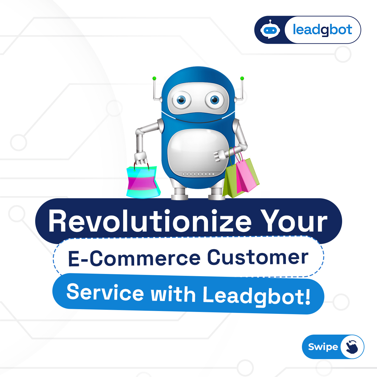 alakmalaktechno's tweet image. Boost conversions &amp;amp; cut costs with Leadgbot&apos;s AI chatbots. 24/7 customer service that delivers. Learn more: leadgbot.com or DM us.

#EcommerceInnovation #CustomerServiceAI #ChatbotSolutions #OnlineBusiness #DigitalTransformation