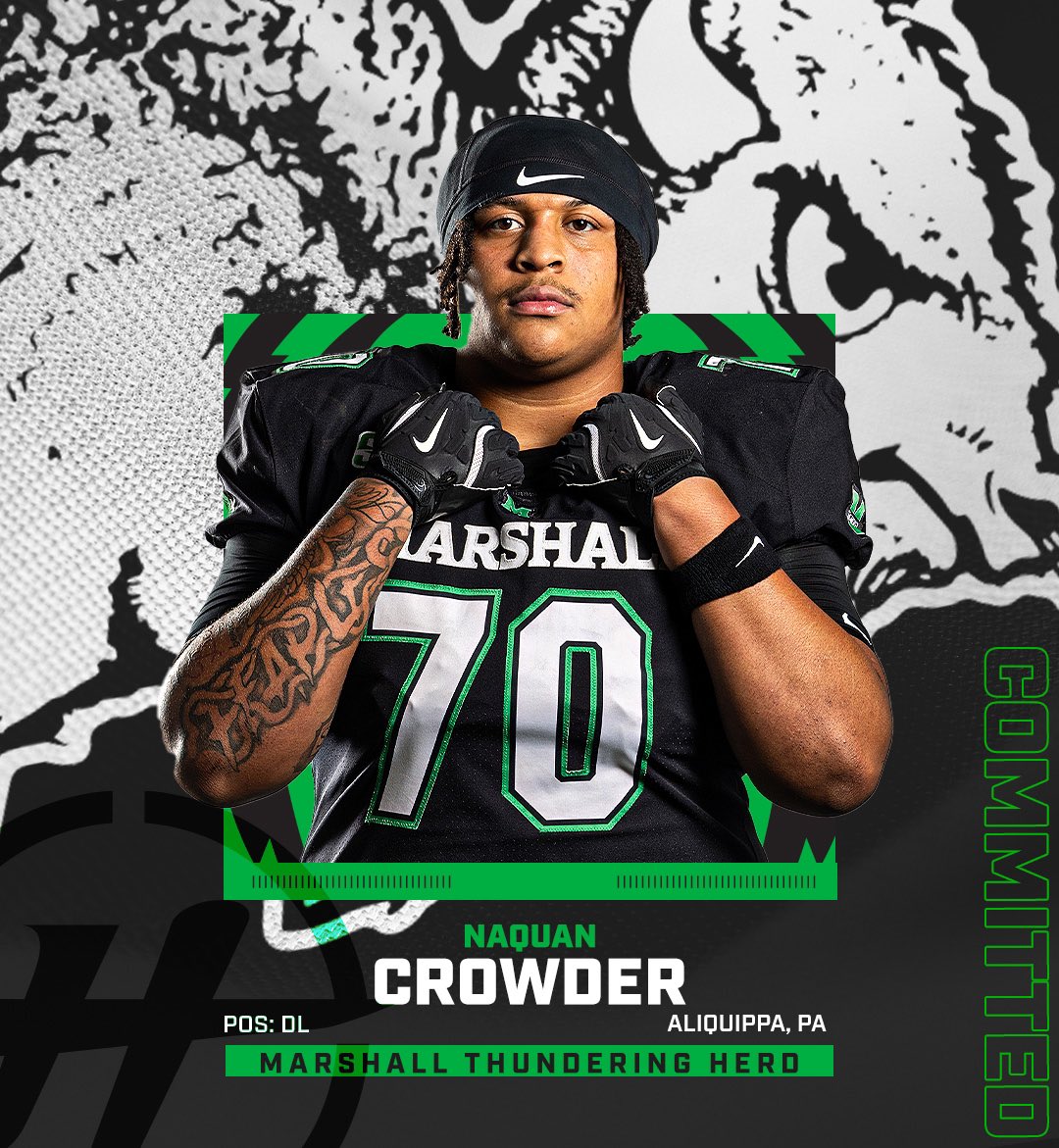 Naquan Crowder (@crowder_naquan) on Twitter photo Truly blessed let’s get it #1stepcloser
<a href="/HerdFB/">Marshall Football</a> <a href="/TheHerdScoop/">The Herd Scoop</a> <a href="/CoachTonyGibson/">Tony Gibson</a> <a href="/street_ralph/">Ralph Street</a> <a href="/210ths/">2Tenths Speed & Agility</a> <a href="/YinzerStyle/">YinzerStyle</a> <a href="/PghSportsNow/">Pittsburgh Sports Now</a> <a href="/quip_nation/">Quip Nation</a> Truly blessed let’s get it #1stepcloser
<a href="/HerdFB/">Marshall Football</a> <a href="/TheHerdScoop/">The Herd Scoop</a> <a href="/CoachTonyGibson/">Tony Gibson</a> <a href="/street_ralph/">Ralph Street</a> <a href="/210ths/">2Tenths Speed & Agility</a> <a href="/YinzerStyle/">YinzerStyle</a> <a href="/PghSportsNow/">Pittsburgh Sports Now</a> <a href="/quip_nation/">Quip Nation</a>