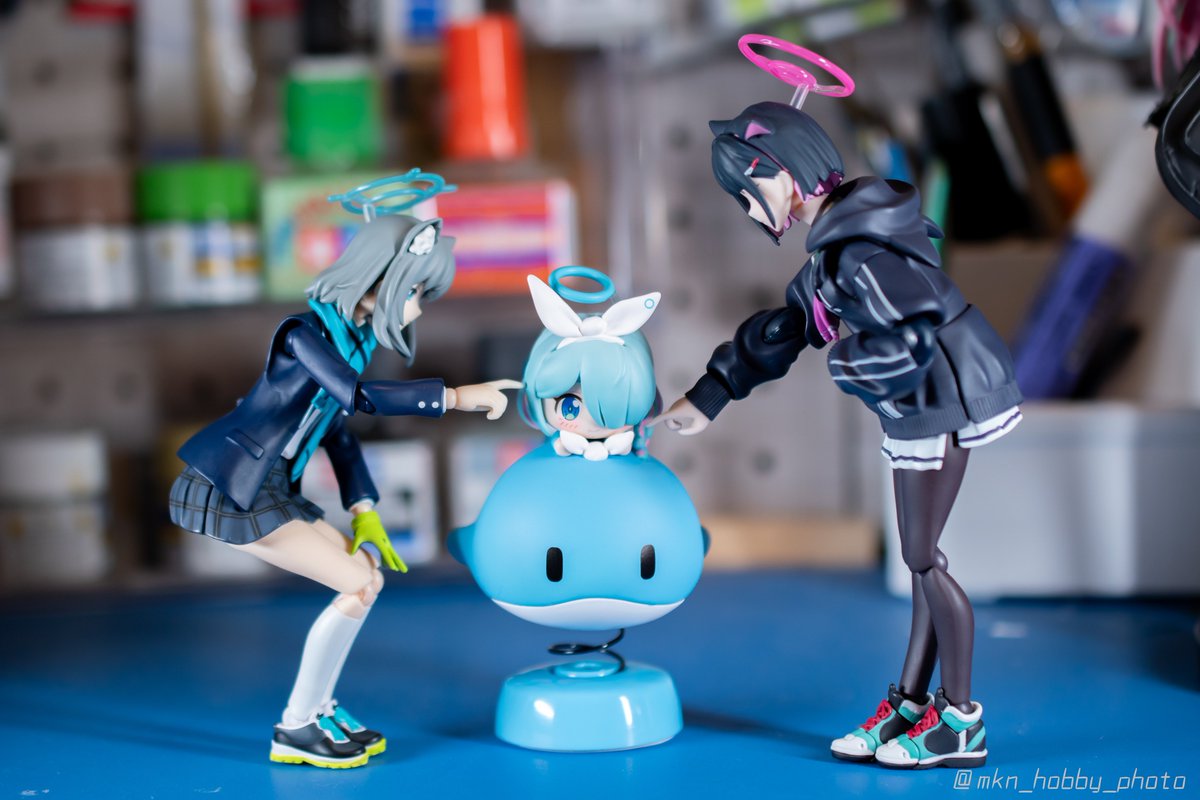 ブルーアーカイブ 好評につき アロナの1/7スケールフィギュア 8月再販!! ゆらゆらプチフィギュア アロナ ブルーアーカイブ -Blue Archive- 完成品 フィギュア Yostar