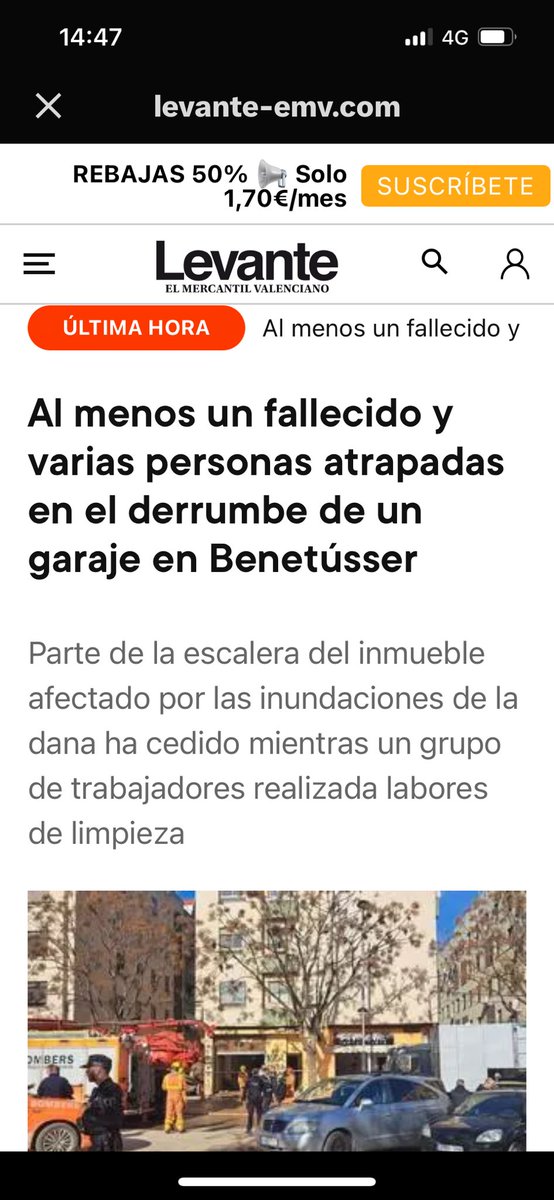 Cada minuto que pasa y se retrasa el pago y arreglo de miles de viviendas y garajes, se pone en peligro la vida de miles de personas…DEP