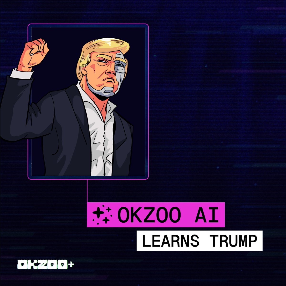 OKZOO AI Learns Trump ✊

Victory poses, celebration scenes, and Trump expressions—all ready in the OKZOO+ library.

Create Trump memes on OKZOO+!
