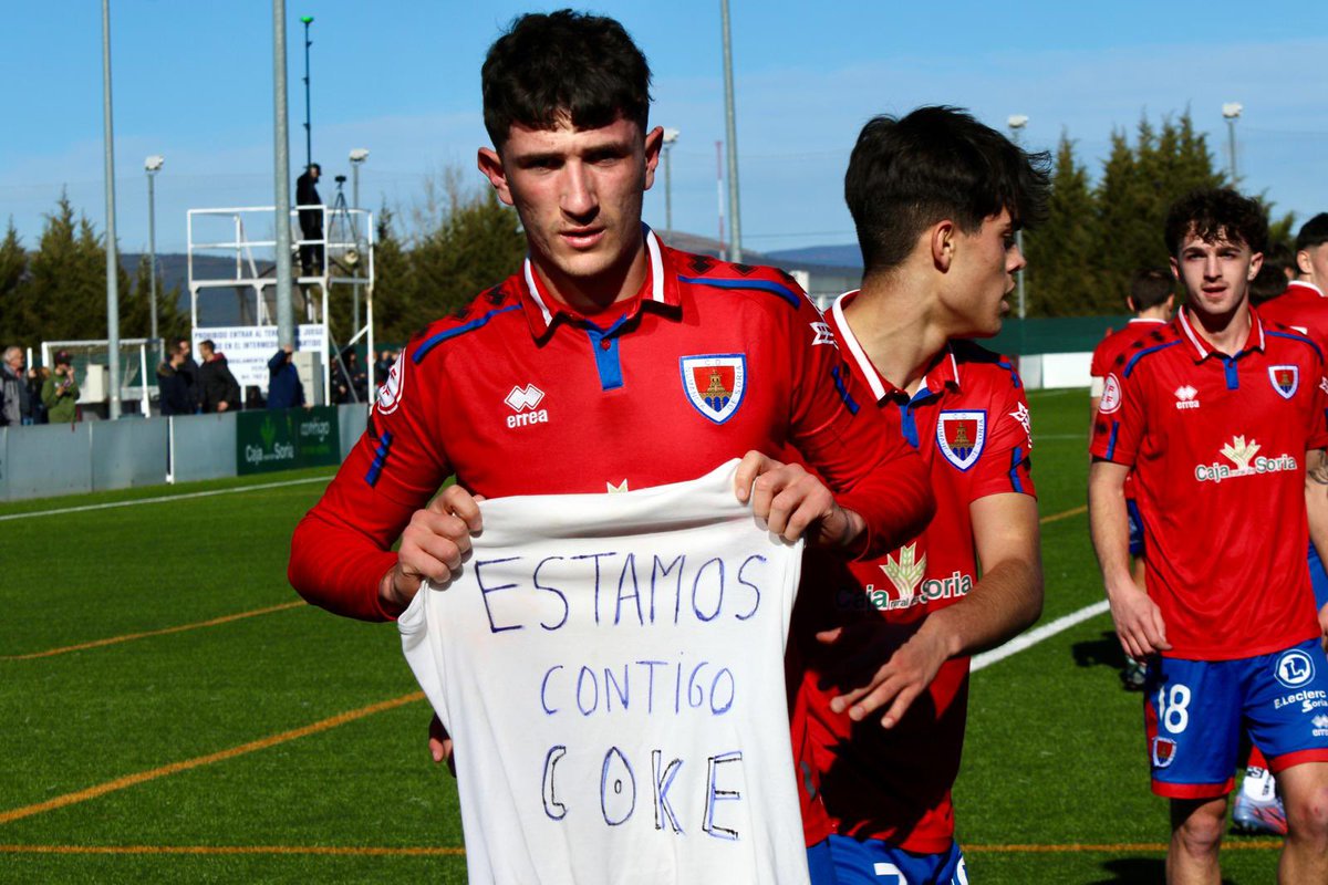 cdnumancia's tweet photo. RESULTADOS CANTERA CDN 

#JuvenilNacional

Numancia  4
Valladolid   0

Victoria especial del Juvenil A #numantino y que le han podido dedicar a su compañero Coke, que esta noche ha perdido a su padre. Seguimos consternados por la noticia.

Nuestro pésame a la familia y amigos más cercanos. DEP