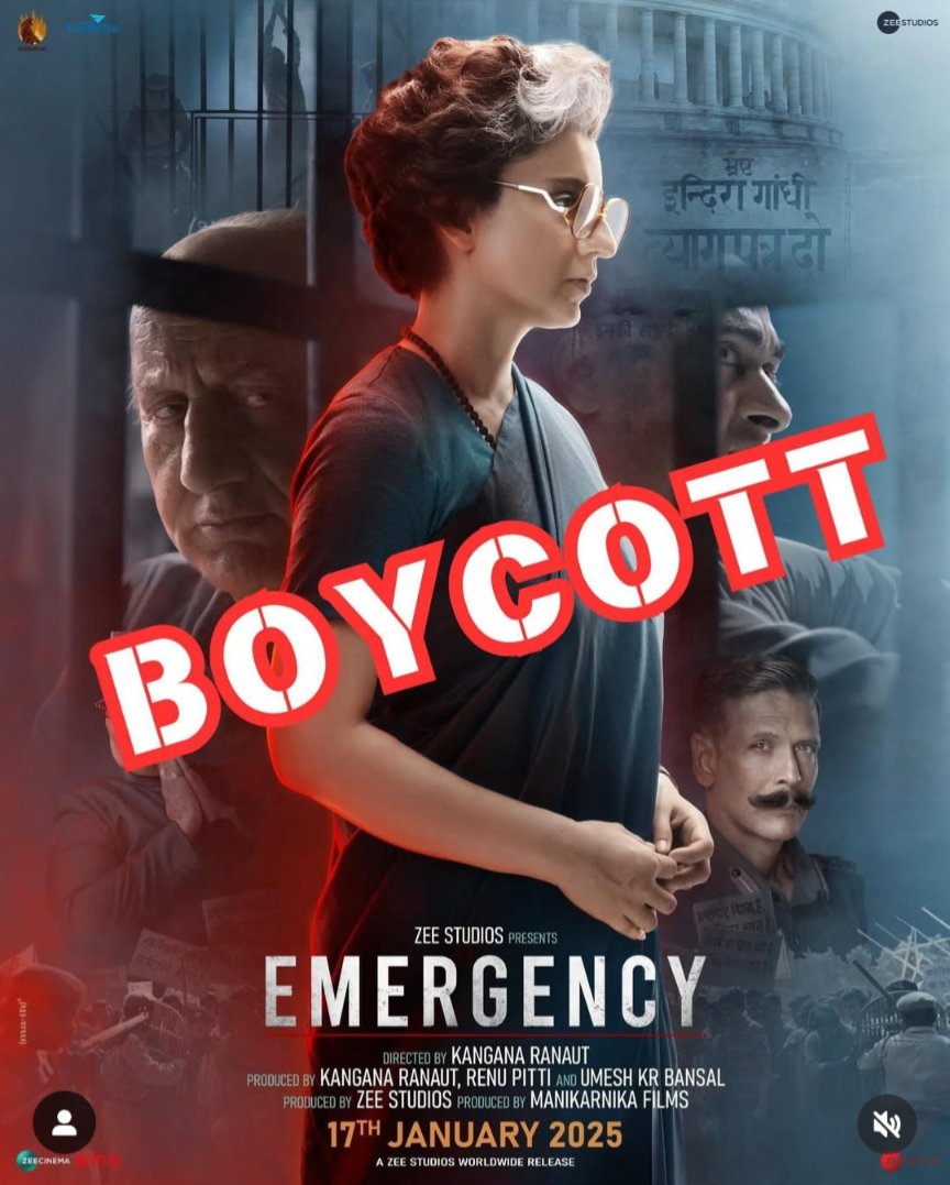 We urge the Sikh Sangat to put pressure on cinemas to stop showing Kangana's Emergency film. 
Thank you to Ryan Reed <a href="/vuecinemas/">Vue</a> StarCity Birmingham for working with us &amp; listening to our concerns last night. 
<a href="/ShowcaseCinemas/">Showcase Cinemas UK</a> <a href="/cineworld/">Cineworld</a> <a href="/ODEONCinemas/">ODEON</a>