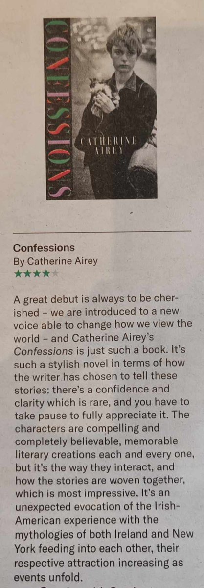 Alistair Braidwood (@scotswhayhae) on Twitter photo 📚💕 My review of <a href="/catherineairey/">Catherine Airey</a>'s debut novel 'Confessions' - published with <a href="/VikingBooksUK/">Viking Books UK</a> - is in the current issue of <a href="/theskinnymag/">The Skinny</a> which you can pick up when you are out & about.
You can also find out more about 'Confessions, & order a copy, here 👉 linktr.ee/confessions_bo… 📚💕 My review of <a href="/catherineairey/">Catherine Airey</a>'s debut novel 'Confessions' - published with <a href="/VikingBooksUK/">Viking Books UK</a> - is in the current issue of <a href="/theskinnymag/">The Skinny</a> which you can pick up when you are out & about.
You can also find out more about 'Confessions, & order a copy, here 👉 linktr.ee/confessions_bo…