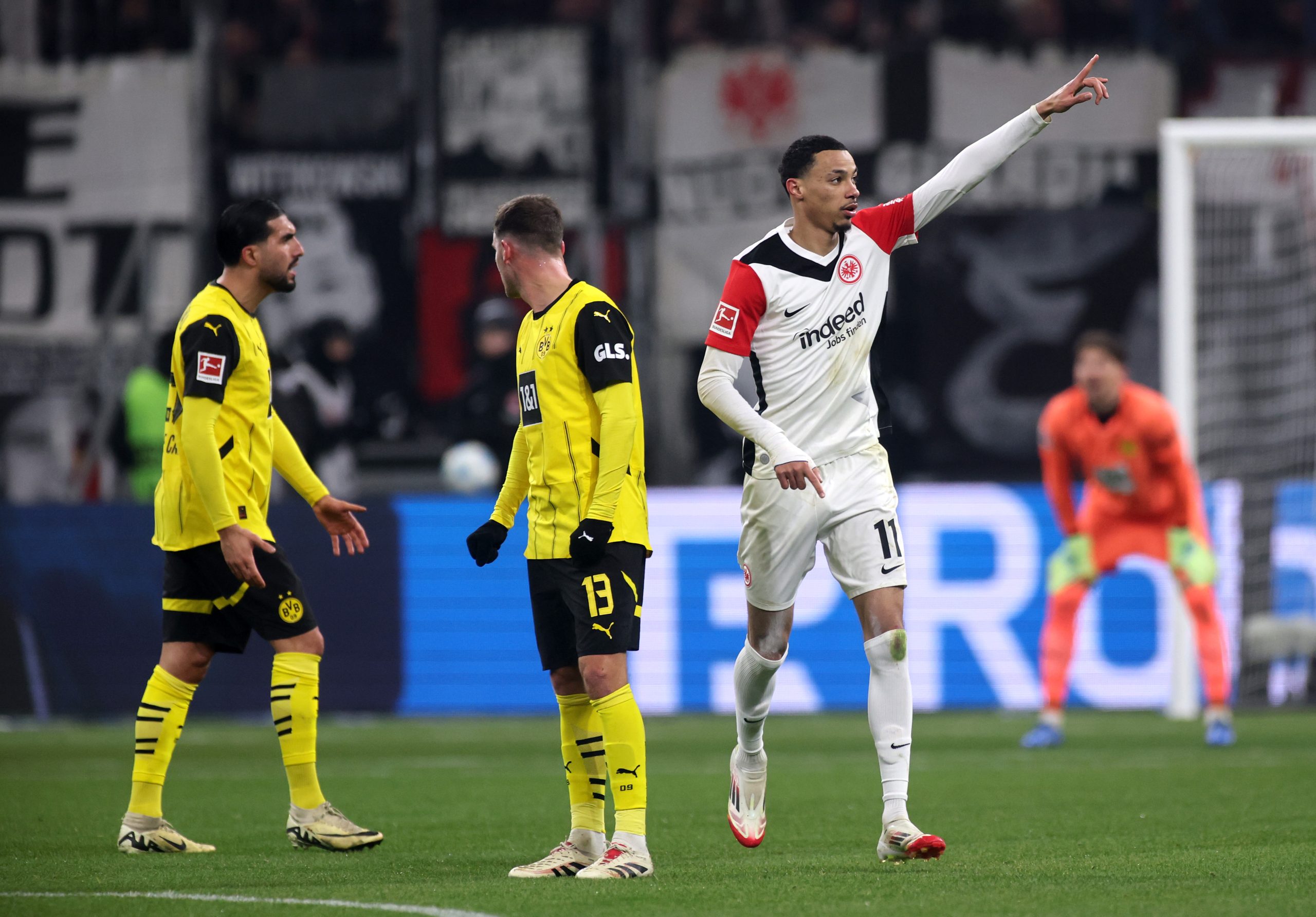 VIDEO Highlights Frankfurt 2-0 Dortmund (Bundesliga) 2025.01.17 All Goals