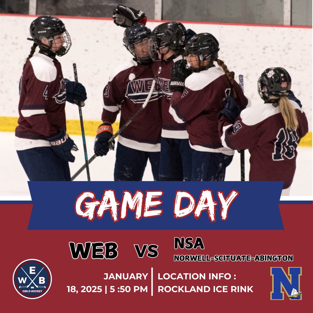 Come support the girls as they take on NSA at 5:50 at Rockland Ice Arena