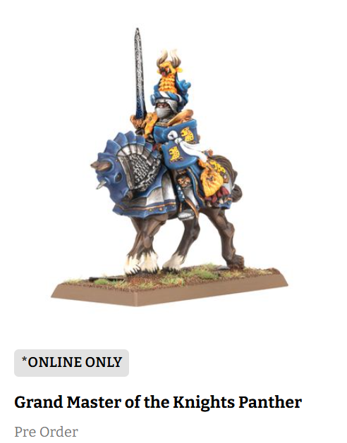 ED__E's tweet photo. Spare a thought for the (former) Grand Master of the Knights Panther, having to compete for pre-order with this beauty. https://t.co/DbyQFIzF14