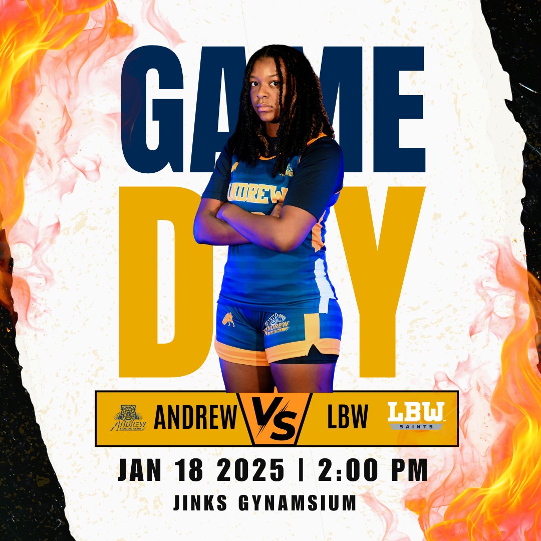 Game Day! Your Fighting Tigers will face LBW today at HOME. Beat us there. #AndrewWBB