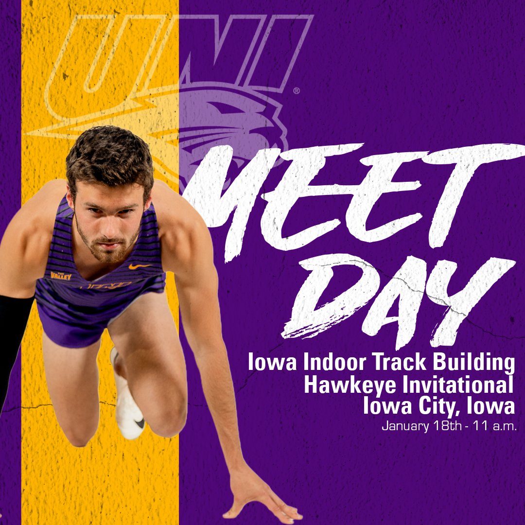 Making the trip down I-380‼️ 

🏃: Hawkeye Invitational
📍: Iowa City, Iowa
🏟️: Iowa Indoor Track Building
⏰: 11 a.m. CT
📊: bit.ly/4fV0G3C

#EverLoyal #1UNI