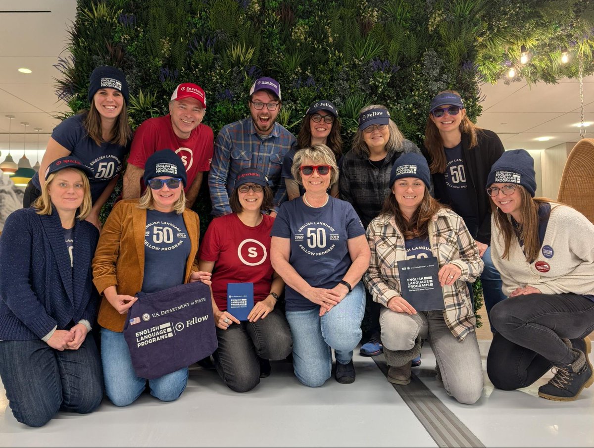 News from Washington, DC! English Language Programs Directors and Managers recently met with Global Program Officers from the U.S. Department of State for a strategic planning session. Together, we're shaping the future of English Language Programs! 

#ExchangeOurWorld