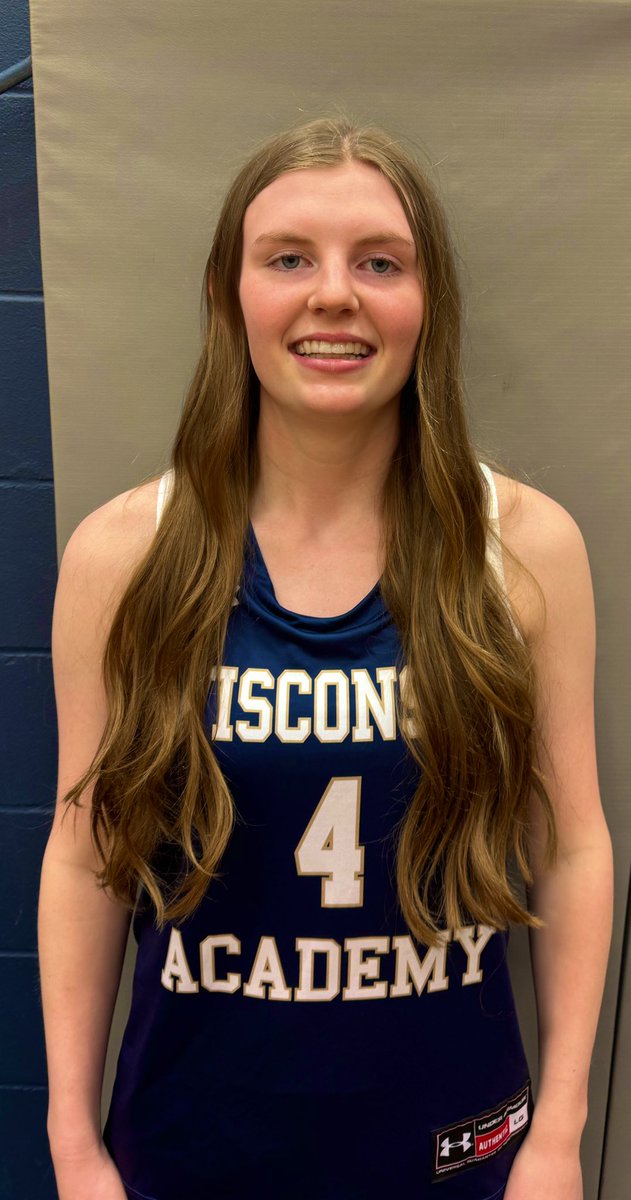 2027 5’11” SF Nadia Murphy (<a href="/NadiaMurphy111/">Nadia Murphy</a>) had a strong game for Lakeside Lutheran, scoring 16pts and adding 9 boards in their win over Mount Horeb!

#WABFam