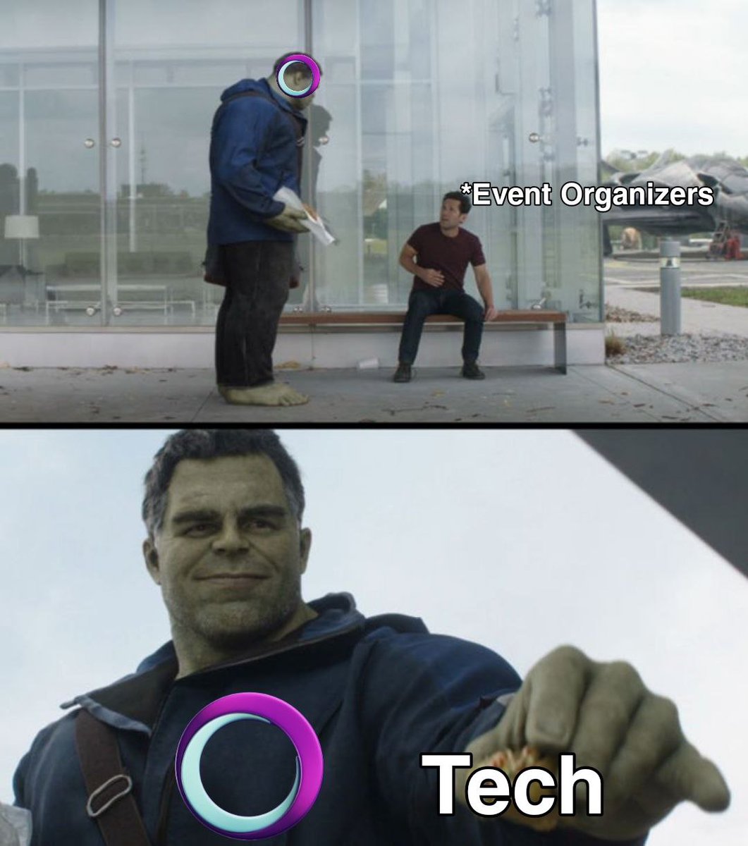 eventfloHQ's tweet photo. When tech actually makes your life easier instead of making you cry in a corner. 💪🎟 https://t.co/dy6F8EPEUq