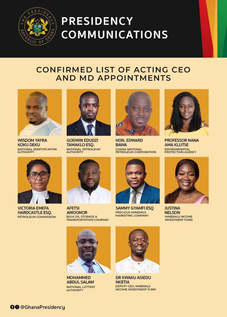 Prof Nana Ama Browne Klutse (@amabrowneklutse) on Twitter photo I am deeply grateful to <a href="/JDMahama/">John Dramani Mahama</a> for entrusting me with the role of Chief Executive Officer (CEO) of the Environmental Protection Agency, Ghana. It is both an honor and a great responsibility to serve our nation at a time when environmental issues are so pressing. From I am deeply grateful to <a href="/JDMahama/">John Dramani Mahama</a> for entrusting me with the role of Chief Executive Officer (CEO) of the Environmental Protection Agency, Ghana. It is both an honor and a great responsibility to serve our nation at a time when environmental issues are so pressing. From