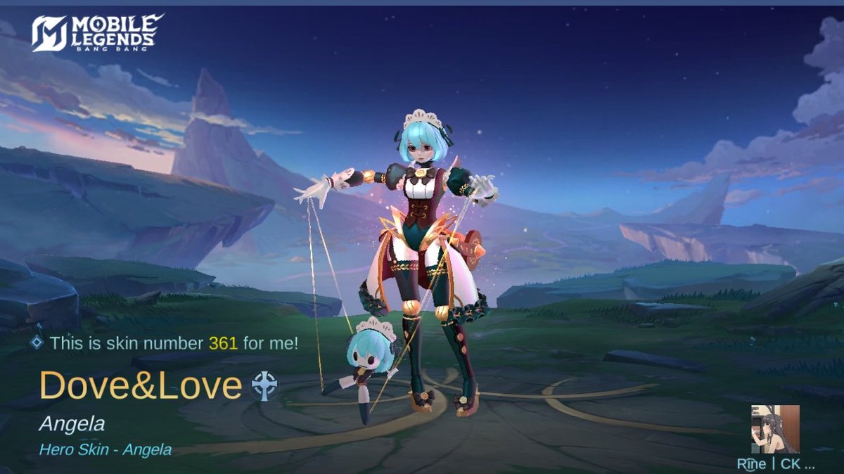Juli3txCiku's tweet photo. I just obtained a new skin Dove&amp;Love in Mobile Legends: Bang Bang! Let's face off against the world's best MOBA players together! 
https://t.co/M0mrbrb3JB https://t.co/x48M7U9k7r