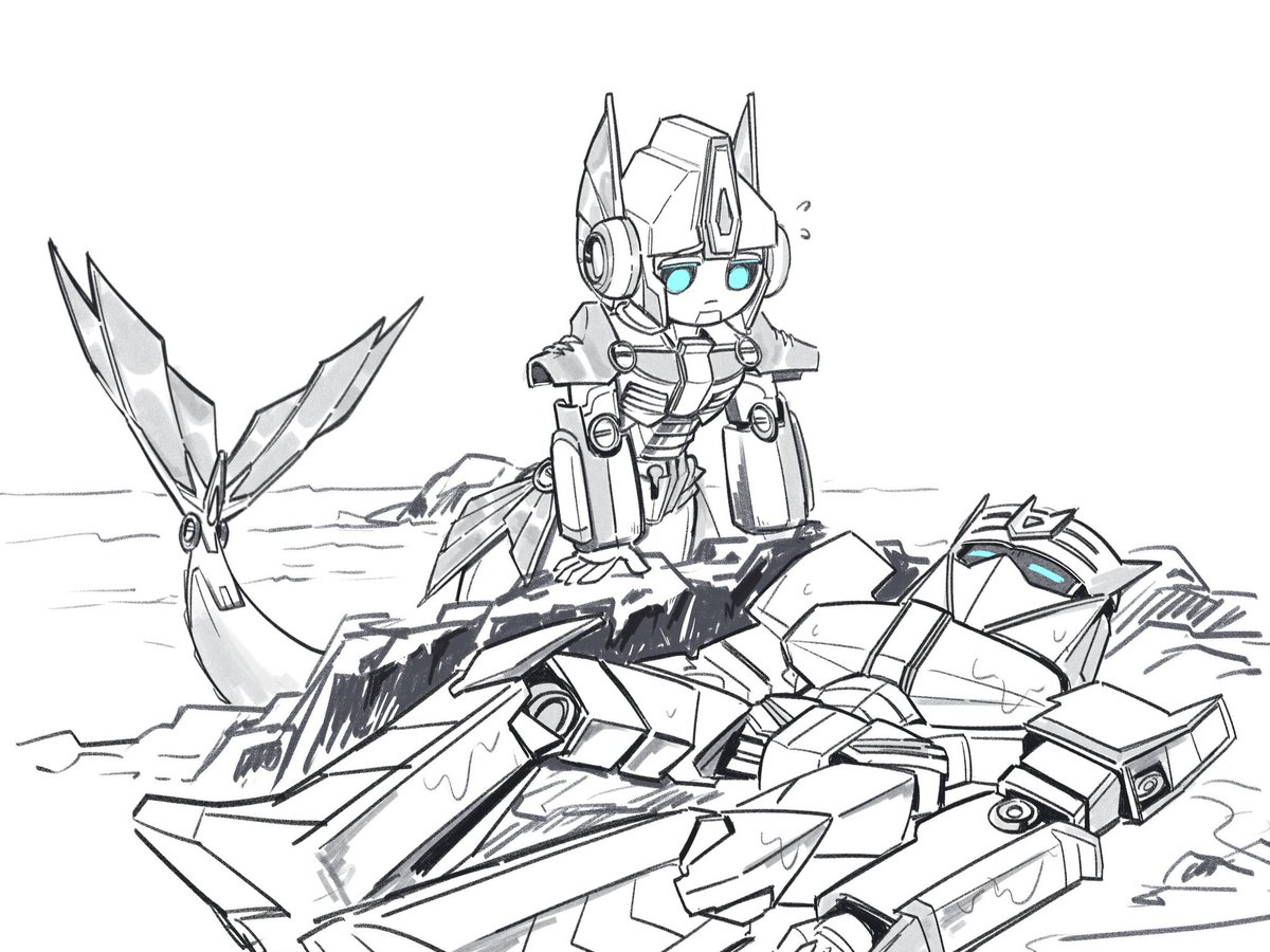 #noblespark 
人鱼au，✴️救起了因为遇到风暴沉入海中的🍆