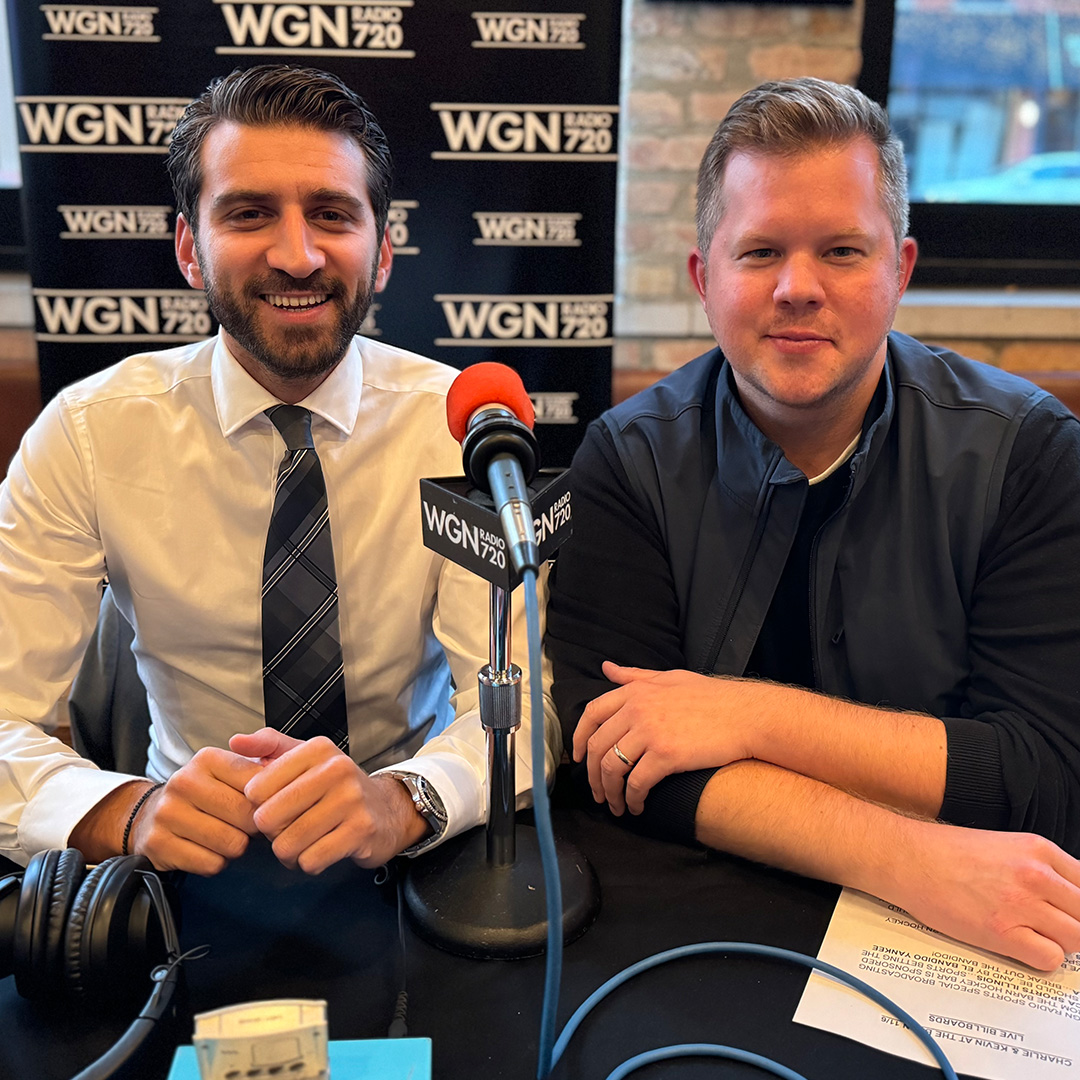 Before the Blackhawks host the Golden Knights tonight, join <a href="/CRoumeliotis/">Charlie Roumeliotis</a> and @KPowell at <a href="/BarnHockeyBar/">The Barn Hockey Bar</a>. Come see them at 1659 W. Ogden or TUNE IN at 4:30 for all the fun up until Pregame at 6:30. STREAM at trib.al/UkD88fV

Sponsored by <a href="/CircaSports/">Circa Sports</a> and @ElBandidoYankee