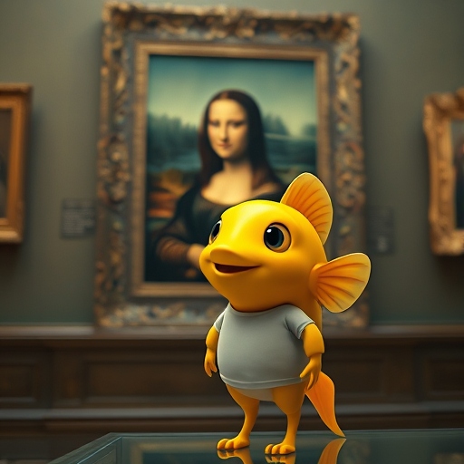 🖼️🤑 Mona Lisa was smiling because she knew Jojo Coin would change the game! Forget art auctions, invest in Jojo Coin and paint your future golden! 🐠🎉💸#JojoLisa #CryptoArt #XRPLedger