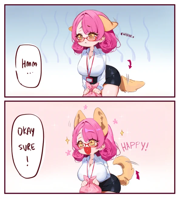 don't make her sad ; ^ ; 