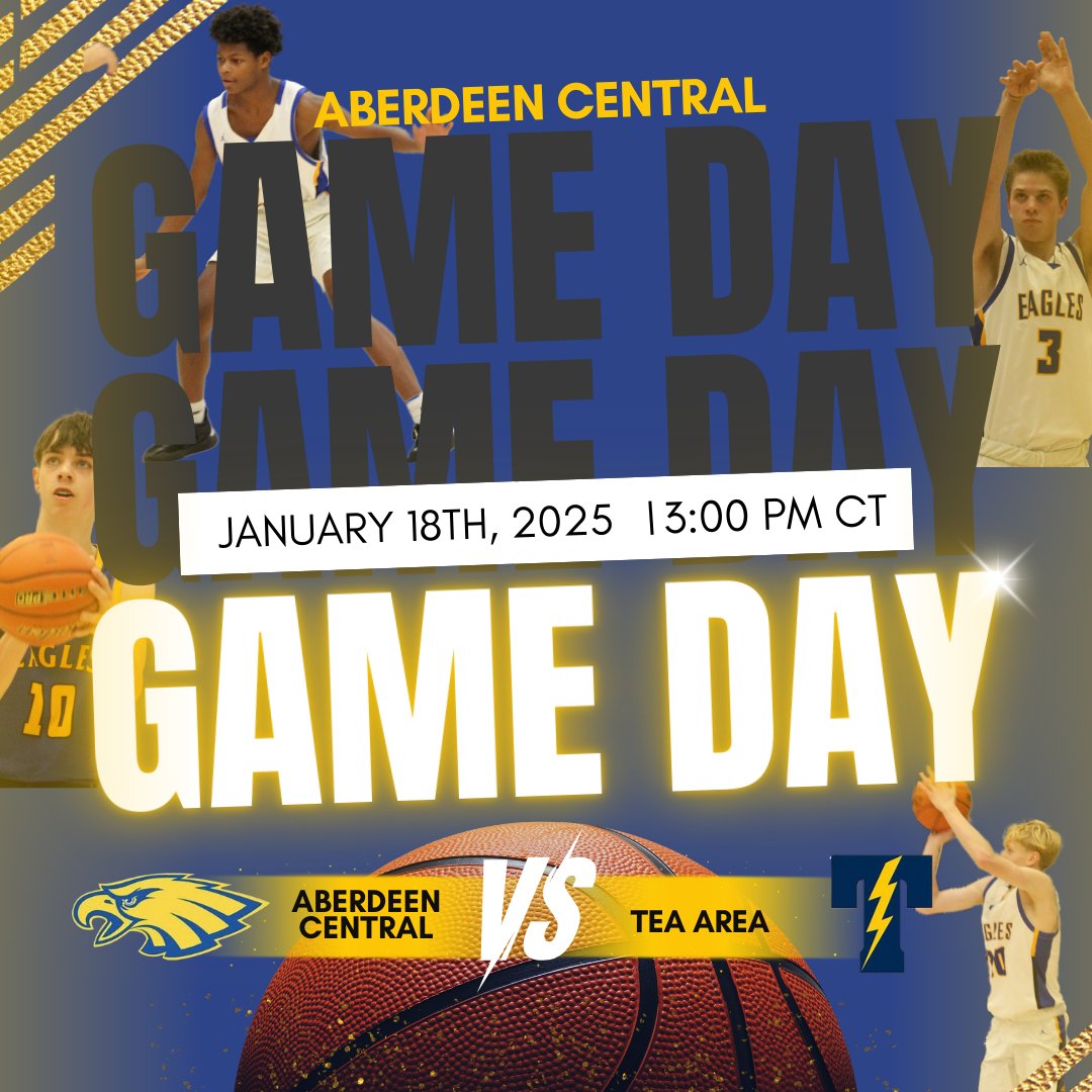 GAME DAY
 🆚 Tea Area
📍 Tea, SD
⏰ JV/Fresh A-12:00 / Soph/Fresh B- 1:30  / Varsity- 3:00 PM CT
🎥 youtube.com/live/XUNFOTL_m…