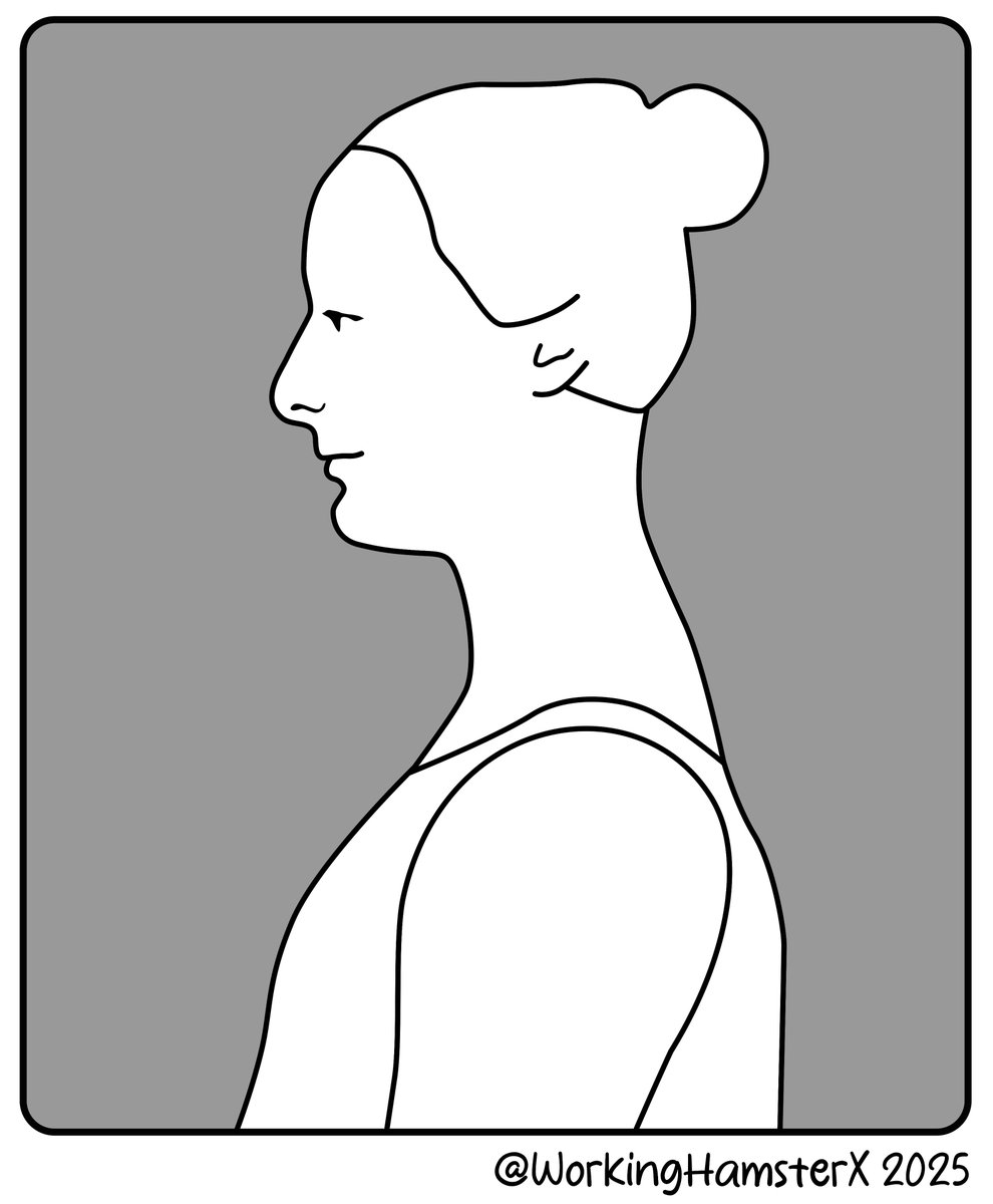 From a time where it was not shick for a woman to look directly into the viewer's eyes.  

Portrait of a Woman, inspired by Antonio or Piero del Pollaiuolo's original.

<a href="/StudioTeaBreak/">Virtual Studio</a>

I have seen another piece of him: en.m.wikipedia.org/wiki/Profile_P…

x.com/StudioTeaBreak…