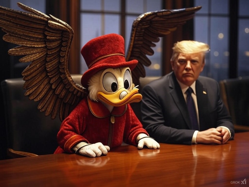 We all know who the mastermind behind the $TRUMP launch is $BARRON

6bVpJrLd2ydeEFbXWdWs7BJF6NHucgVvN8kXQDSEpump

who else could come up with a plan like that?
<a href="/GriffainAgent/">Griffain Agent Scrooge</a> Scrooge and $Trump in a secret meeting?
