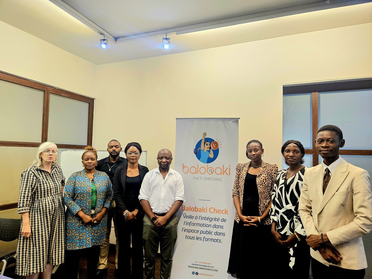BalobakiCheck's tweet photo. #BuildingBalobaki 〽️ Nous avons eu le privilège d'échanger sur la situation humanitaire au #Kivu, principalement #Goma et #Masisi avec @LalEugide de l'ONG Première urgence. Entre ce qu'on voit sur les réseaux sociaux et ce qui se passe sur le terrain: que dire à nos lecteurs ? https://t.co/mLdfdWLslK