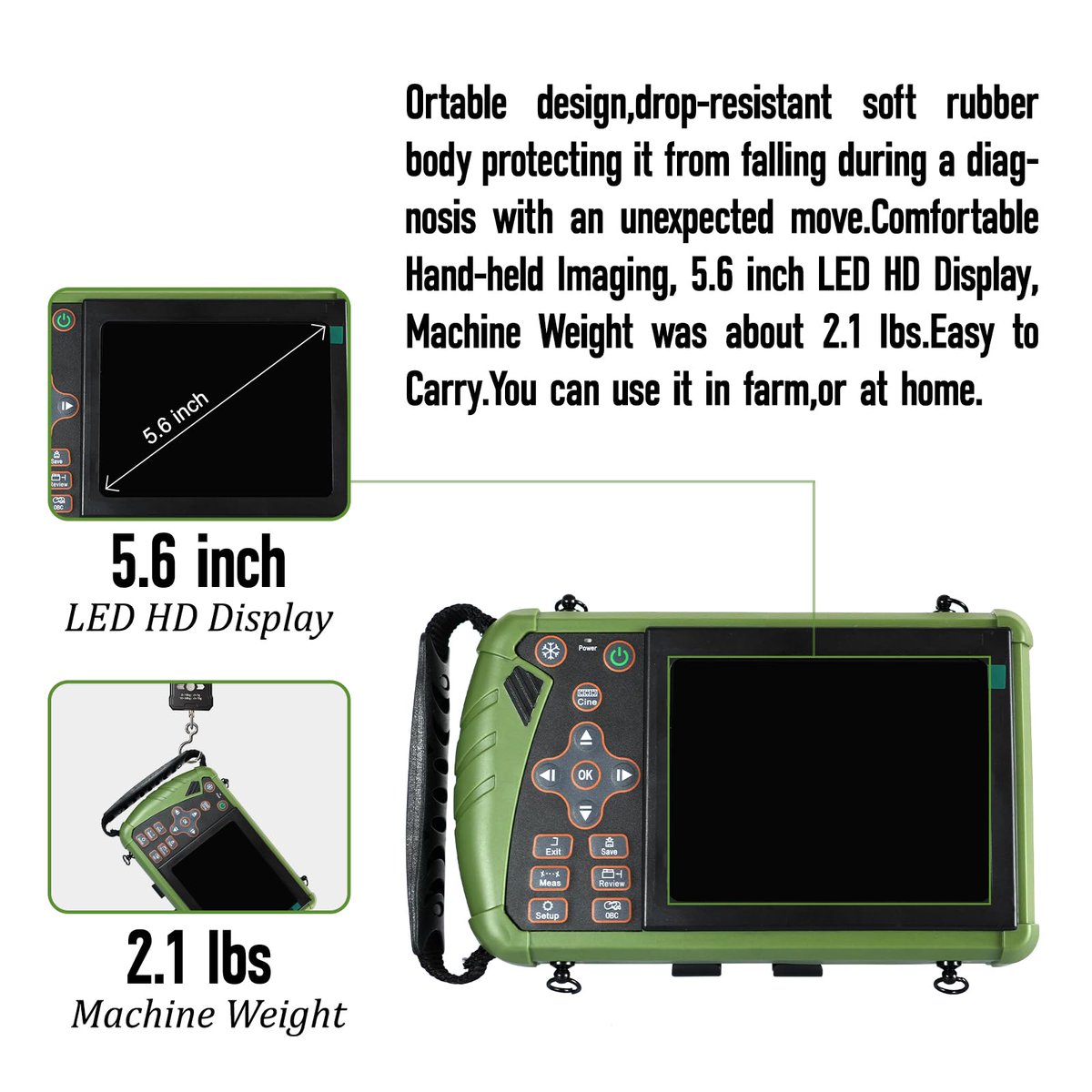 Kellymengcc's tweet image. 🐾 Portable Veterinary Ultrasound Scanner: Precision meets portability! Ideal for livestock, pets &amp;amp; more. 🏥
Discover more: pophaw.com/product/portab…
#VeterinaryTech #AnimalHealth #UltrasoundScanner