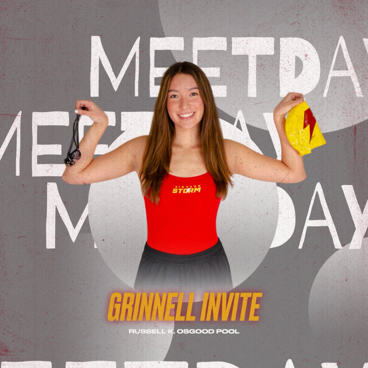 We are back again for day two of the Grinnell Invite! 

🆚 Grinnell Invite
🕔 9 a.m.
📍Grinnell, Iowa

#rollriversswim #d3swim