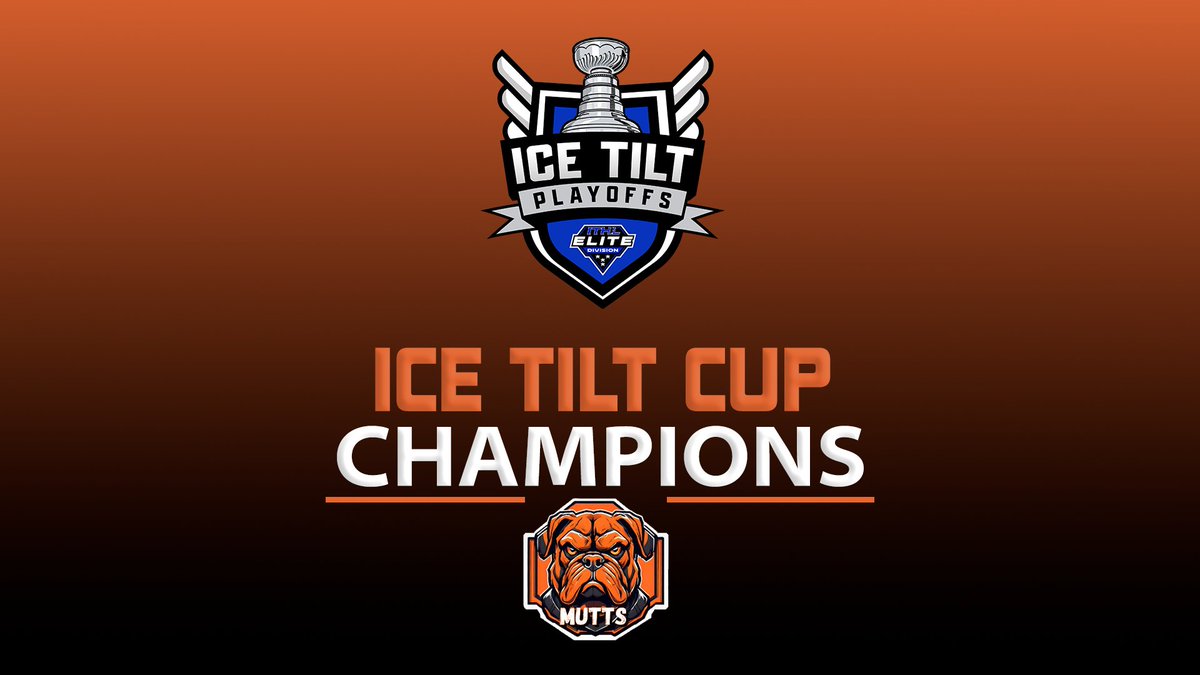 CHAMPIONS! 🏆

For the 2nd time <a href="/EASHL_Mutts/">Mutts</a> are Elite Division Champions as the defeat Lights Out in 4 games!

The Pups are becoming one of the all time great Clubs in ITHL history..

Congratulations to the Mutts! 🍾🍾