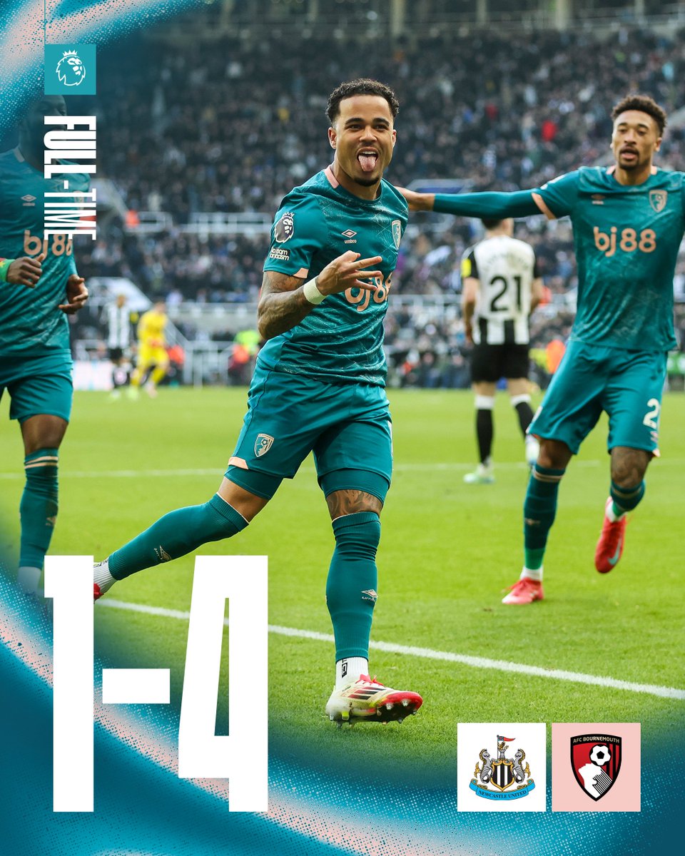 Kluivert, again the chef for the Cherries 🍒 

#PremierLeague #NEWBOU