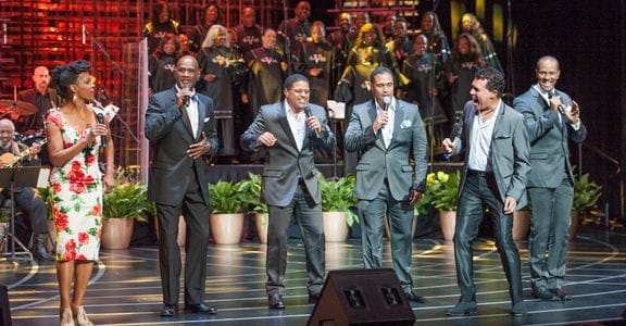 Take6official's tweet photo. Join us in celebrating two of our favorite singer-songwriters - Bill Withers and Stevie Wonder - in Withers to Wonder! We're thrilled to be sharing the stage on Friday January 24th at 7:30 PM with Clint Holmes and Nnenna Freelon!
#Take6 #Take6music #NnennaFreelon #ClintHolmes https://t.co/1LfnQbbrTA