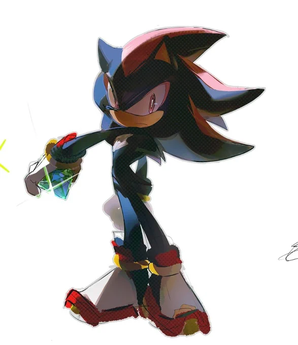 No new art because of school and work but I was inspired to try drawing sonic again 