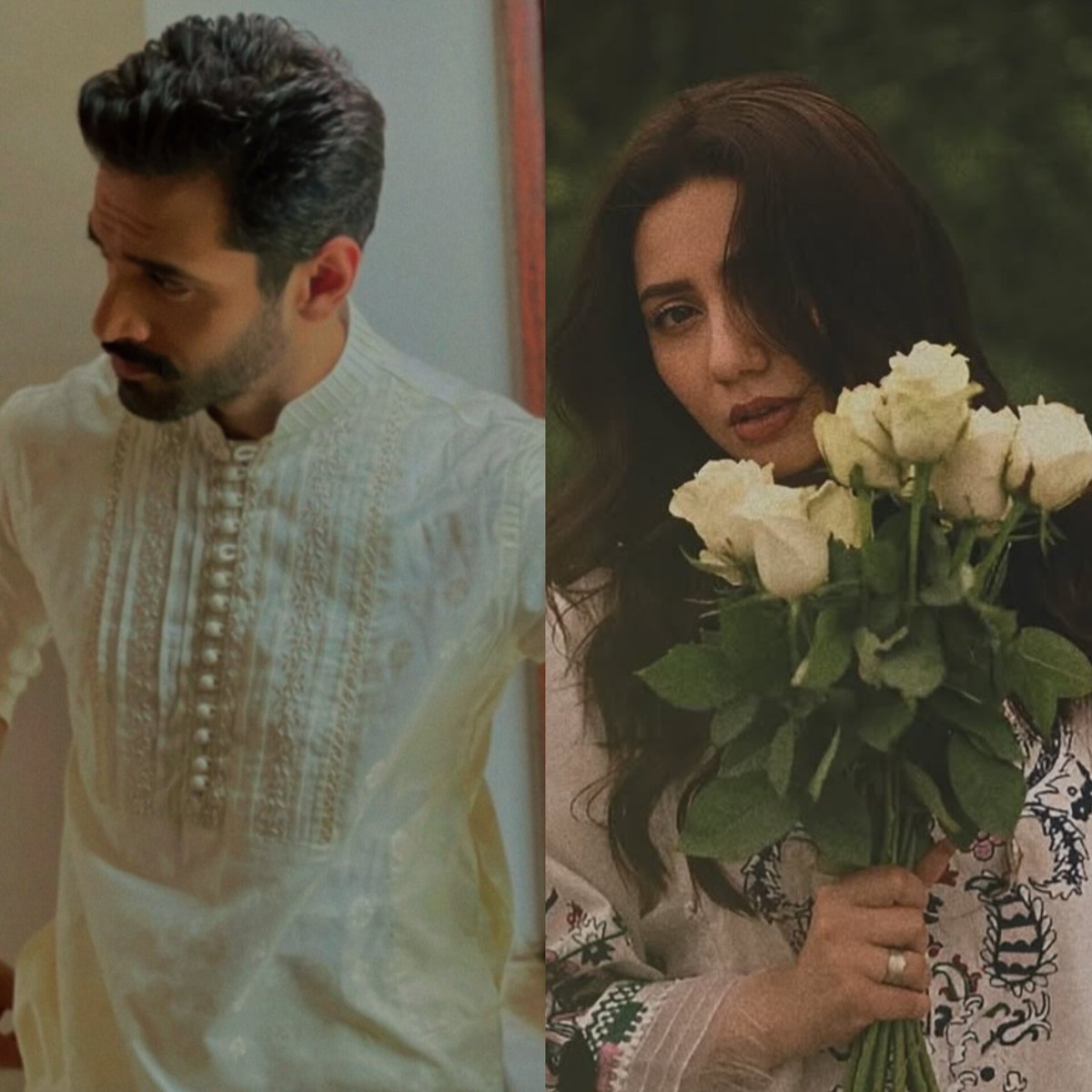 🐚🦢✨️

#WahajAli #MahiraKhan