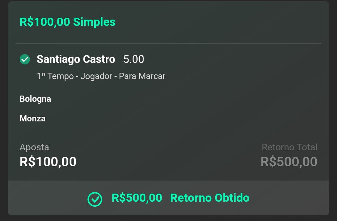 ReidoAnytime's tweet photo. Começou!

⚽️ Santiago Castro! ✅ +2.00 https://t.co/okUAsaMWqr