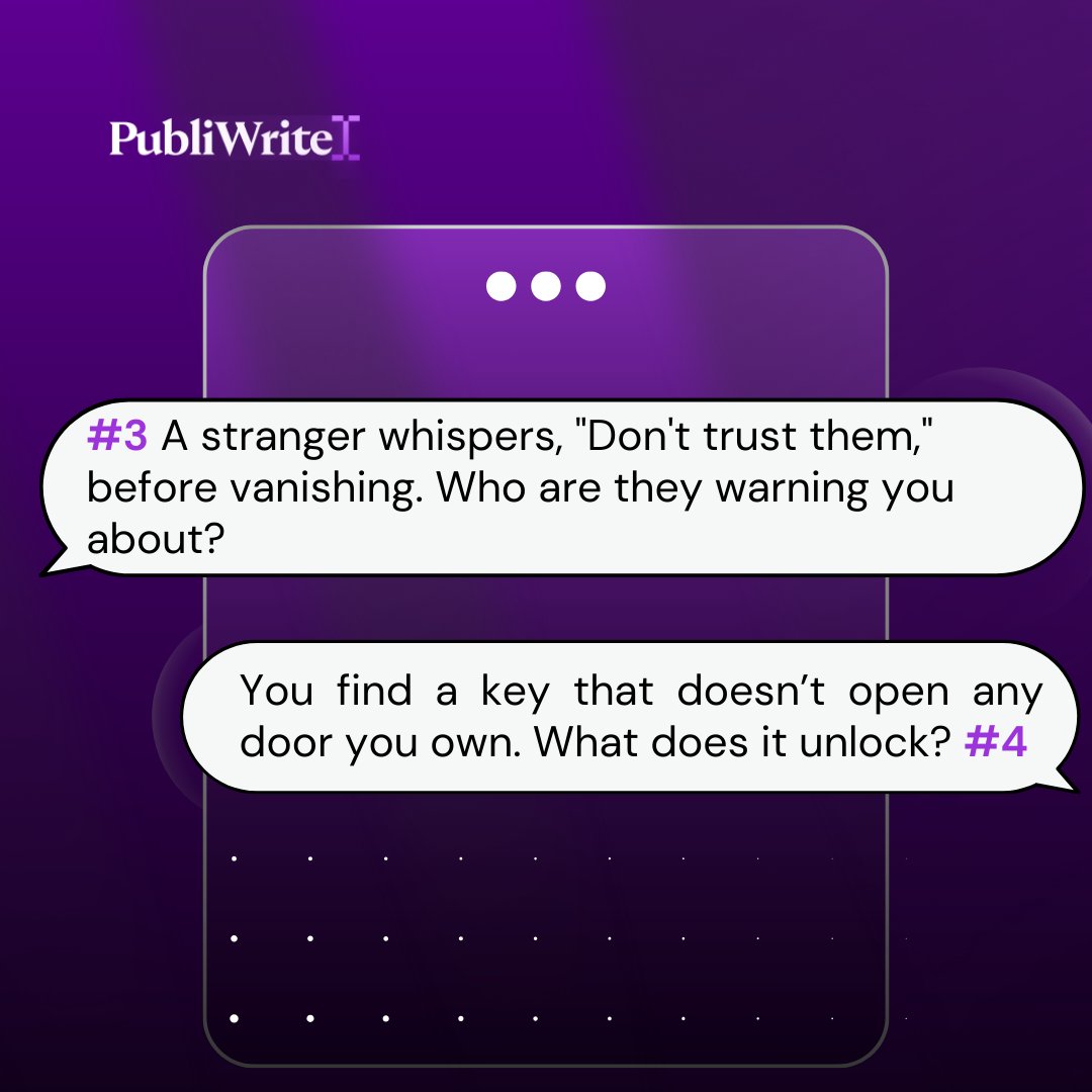 Here's some writing inspiration ✍️🌟
.
.
What are you working on right now?💯

#publiwrite #authors #writerslife #Inspiration #WritingCommunity #writingprompts #writingplatform