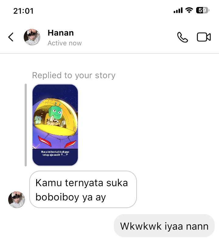 sunnyyellowsun's tweet photo. Hanan, Aya, dan Boboiboy👀

Ini cerita gimana Hanan dan Aya mulai akrab (disini mereka udah saling suka ya :D)

#zhenami few tweets au https://t.co/0TjOZsLCcb
