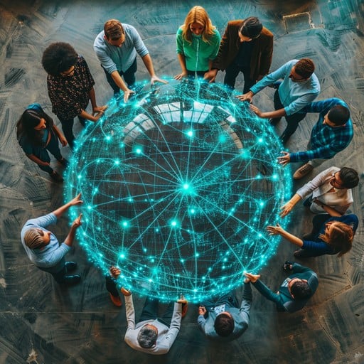 DevFlowAI's tweet image. Collaboration without limits. DevFlow AI is redefining teamwork. 🌍 #DevFlowAI #AI #Blockchain