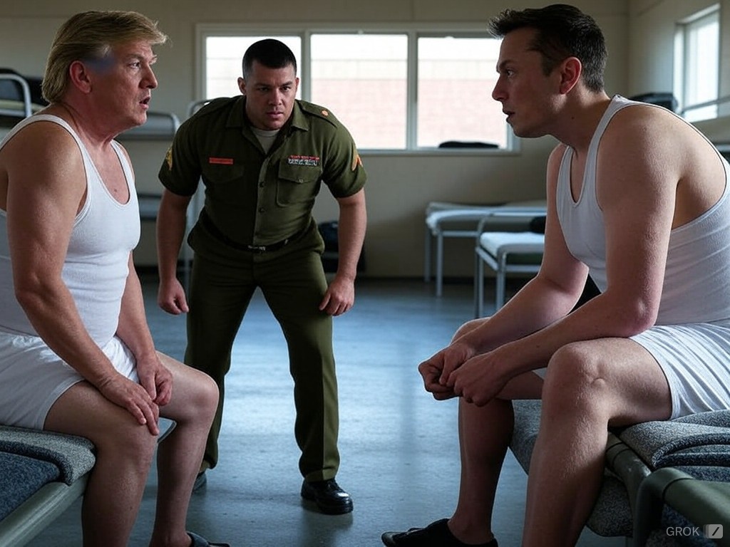 ALPacaUrfudge's tweet photo. #HowIPlanToResist By sending draft dodging President Bone Spurs and his puppet master Elon to military boot camp so they can fully understand the consequences of their decisions. https://t.co/0hf3t4z5m7