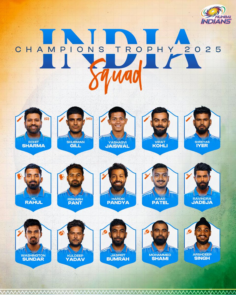 HarendraSi89646's tweet photo. @BCCI champion trophy squad। https://t.co/wTWssU2B5m