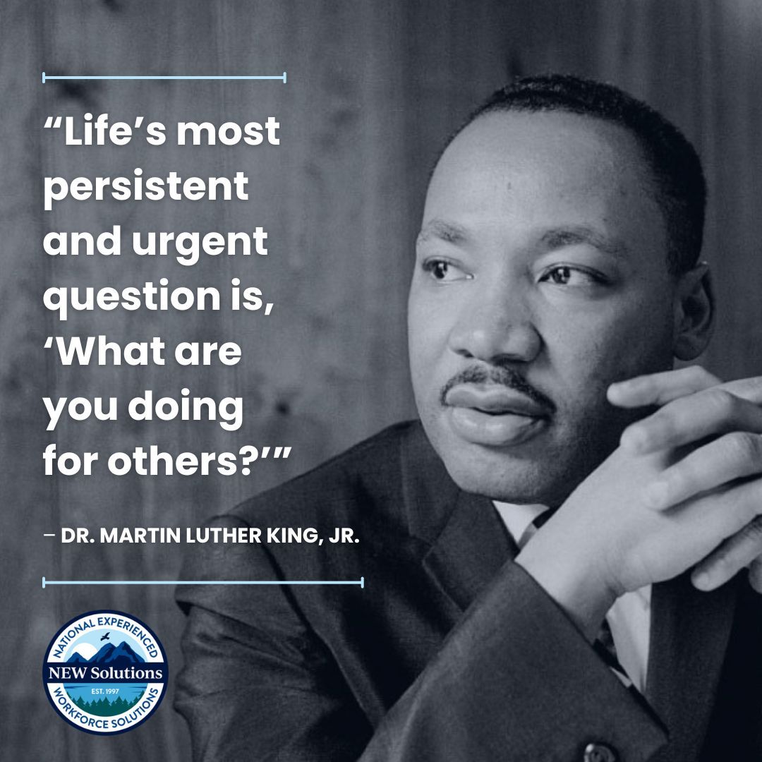 Today we remember the life and impact of Dr. Martin Luther King, Jr.