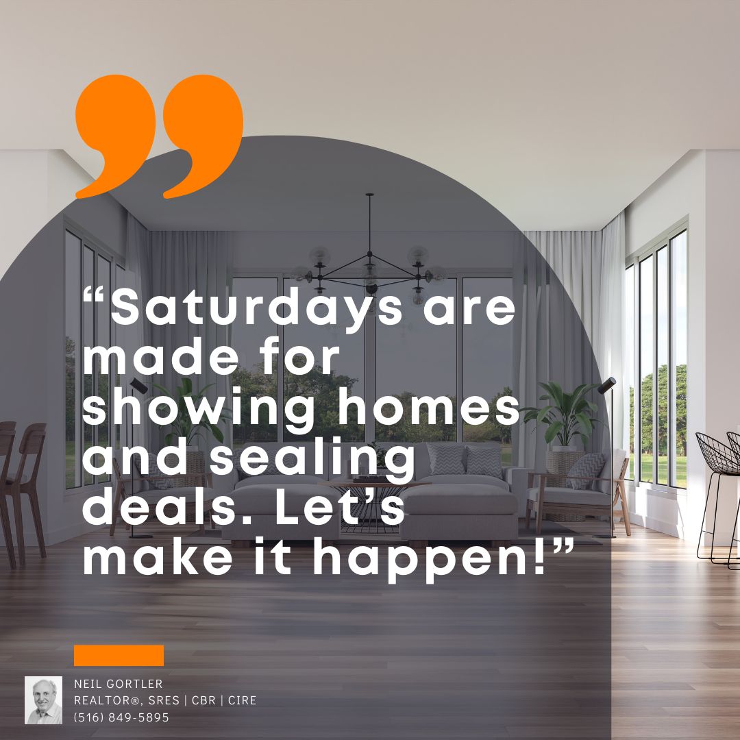 NeilGortler's tweet image. 🏡 Saturdays are for turning dreams into addresses! ✨ 

📲 Ready to take the first step?
🌐 NeilGortler.com
📞 (516) 849-5895
📧 ngortler@laffeyre.com

Comment your dream neighborhood below, or DM me to start your journey!

 #NeilGortlerRealtor #realestate #Greatneck